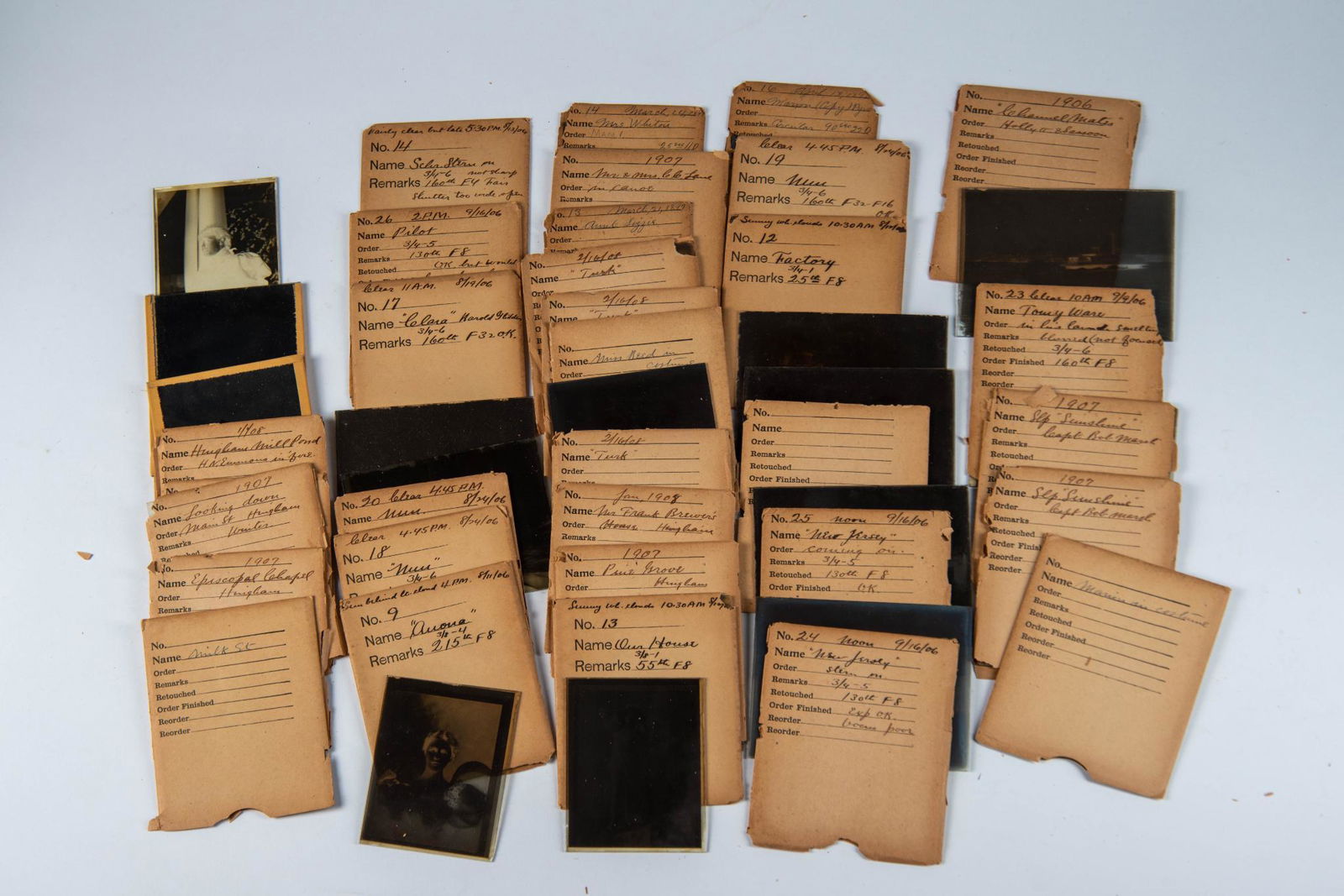 Large Collection of Glass Plate Negatives (1 of 15)