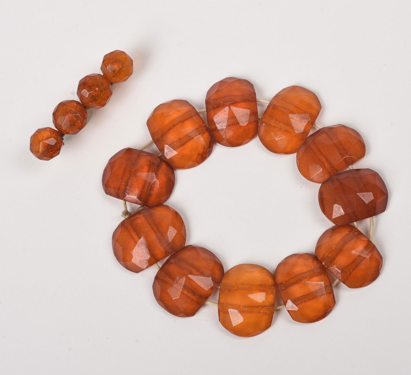 Amber Bracelet and Brooch. (1 of 3)