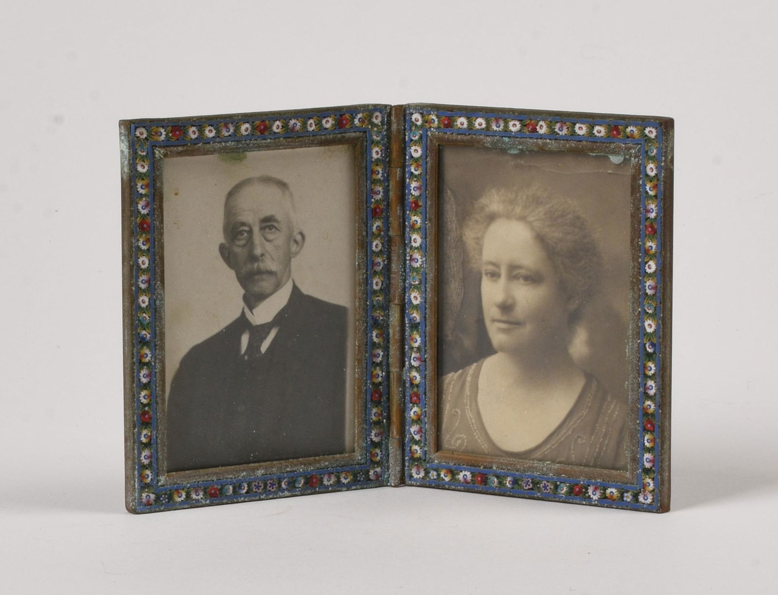 Small Double Micromosaic frame. (1 of 2)