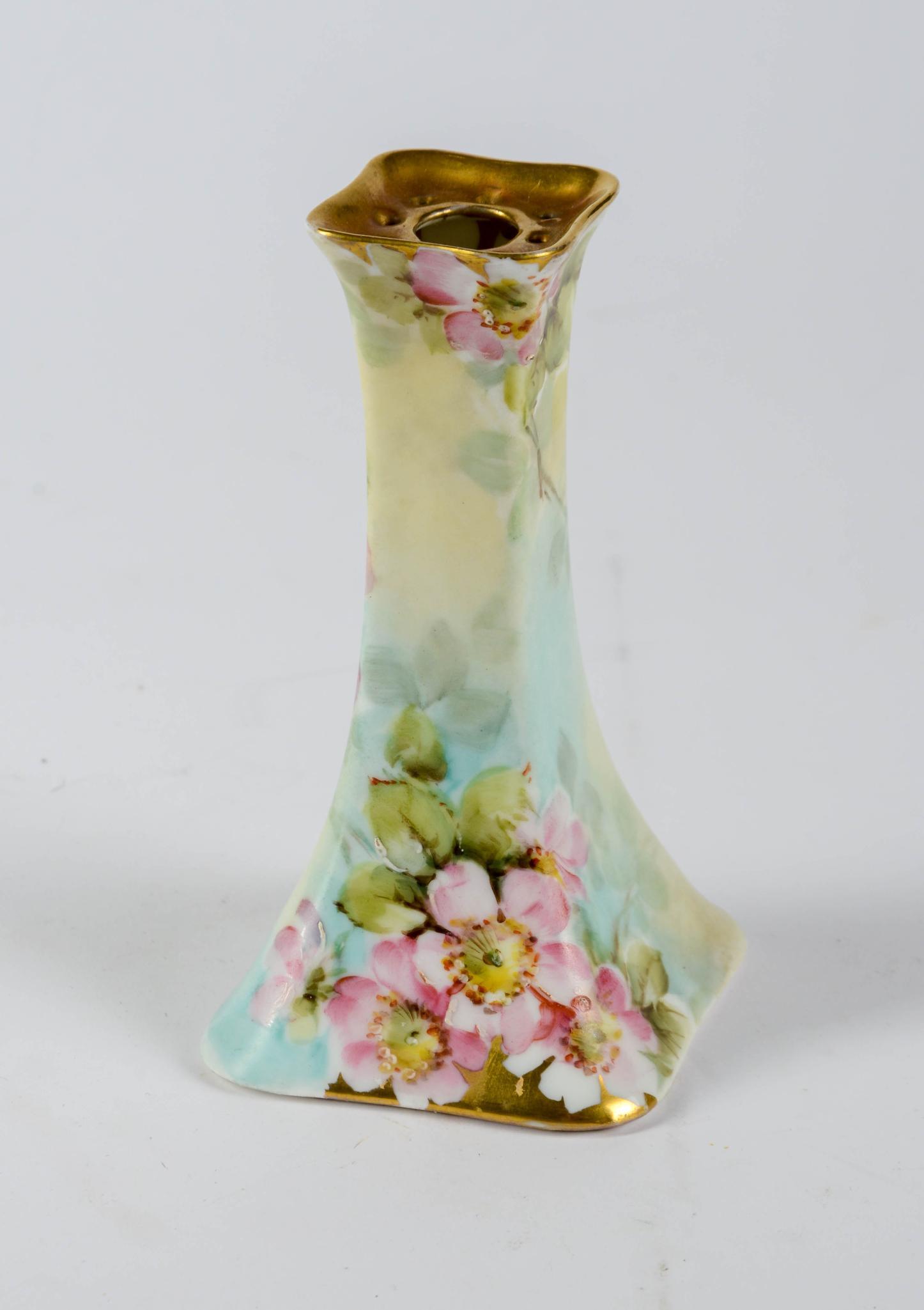 Stuebners Hand Painted Bud Vase (1 of 3)