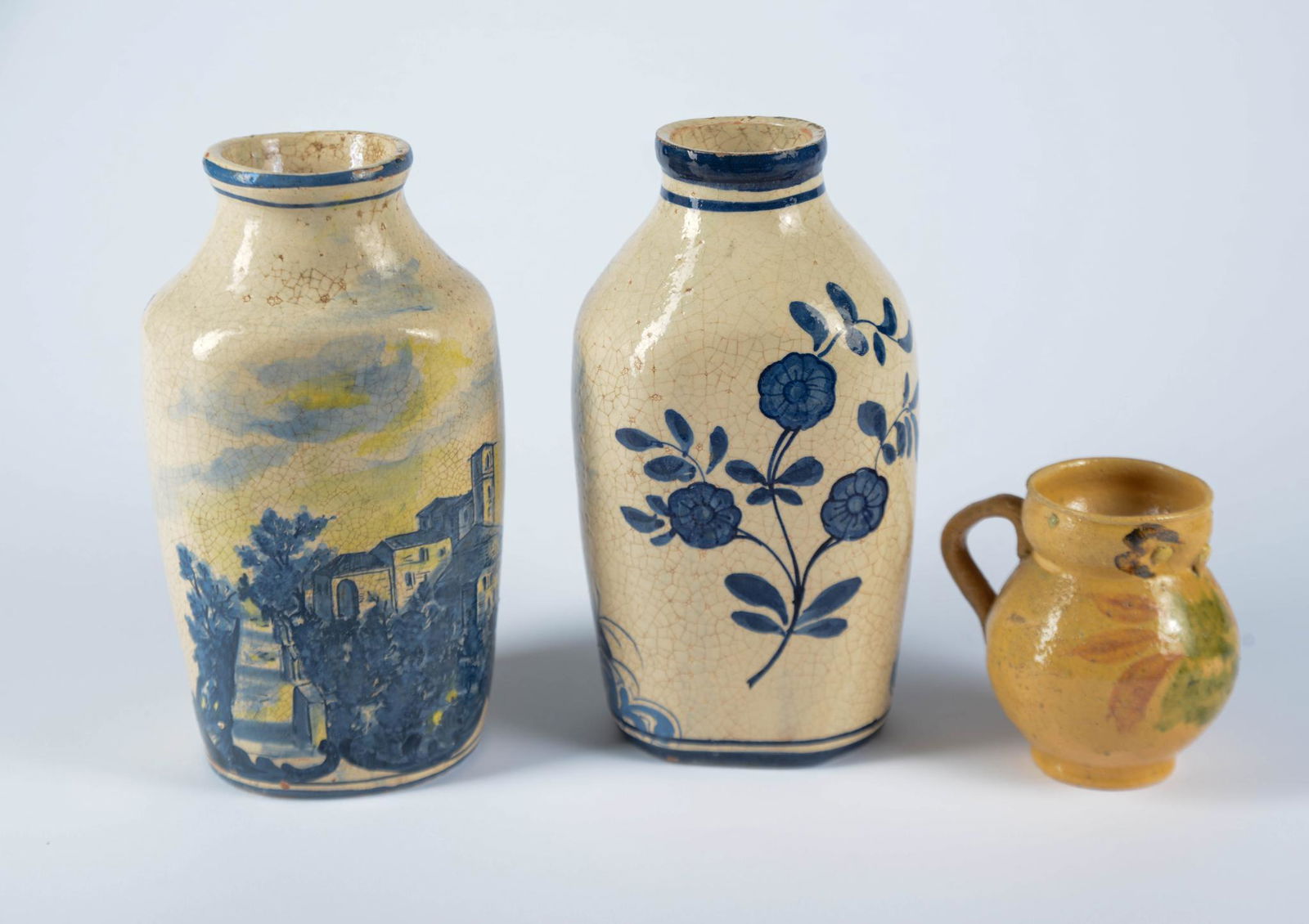 Two Dutch Delft Style Jars. (1 of 8)