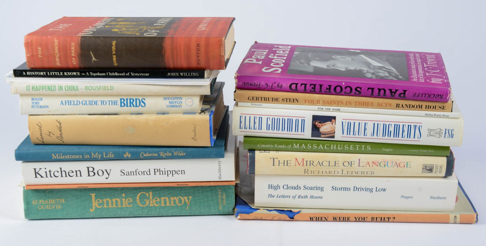 Collection of Autographed Books. (1 of 19)