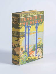 F. Scott Fitzgerald. Tender is the Night First Edition.