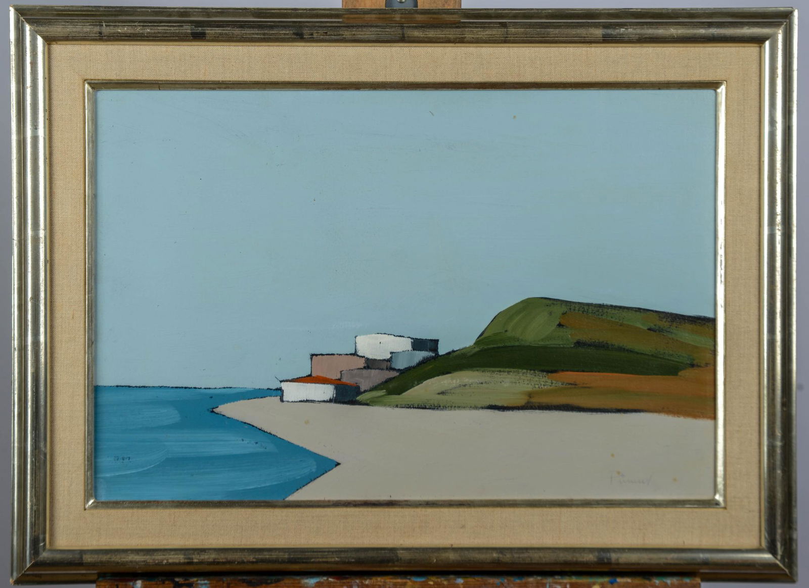 Rene Pinard, Mid-century Modern Landscape. (1 of 3)