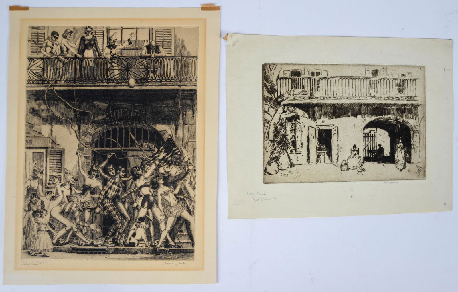 Two New Orleans Etchings (1 of 7)