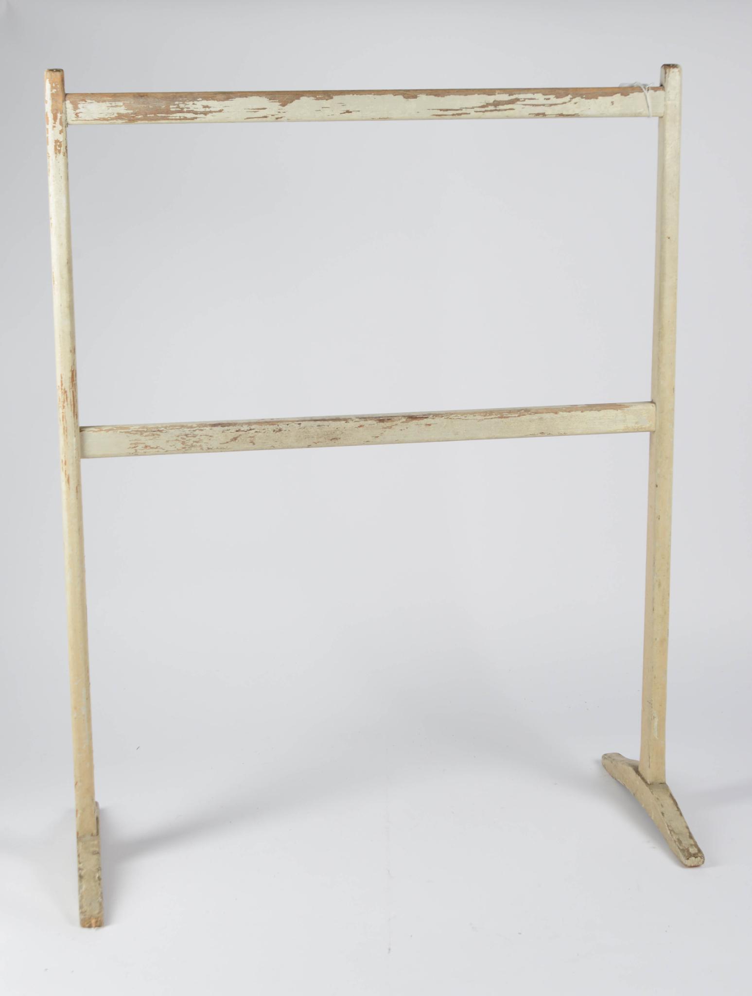 Shoe Foot Towel Rack In White Paint, Possibly Shaker (1 of 2)