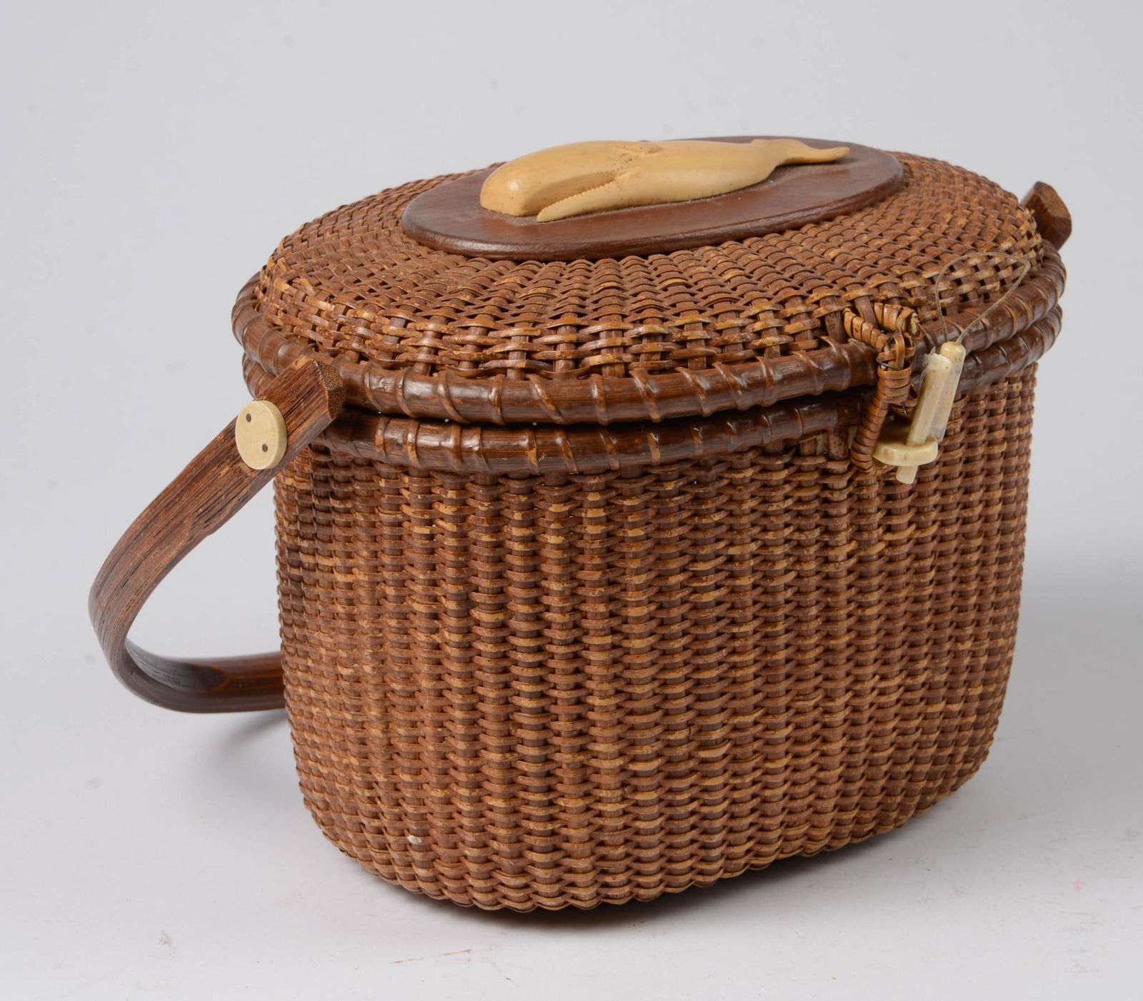 Vintage Nantucket Basket. (1 of 12)