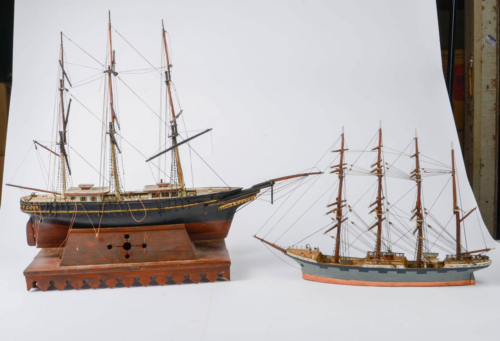 Two Ship Models. (1 of 16)