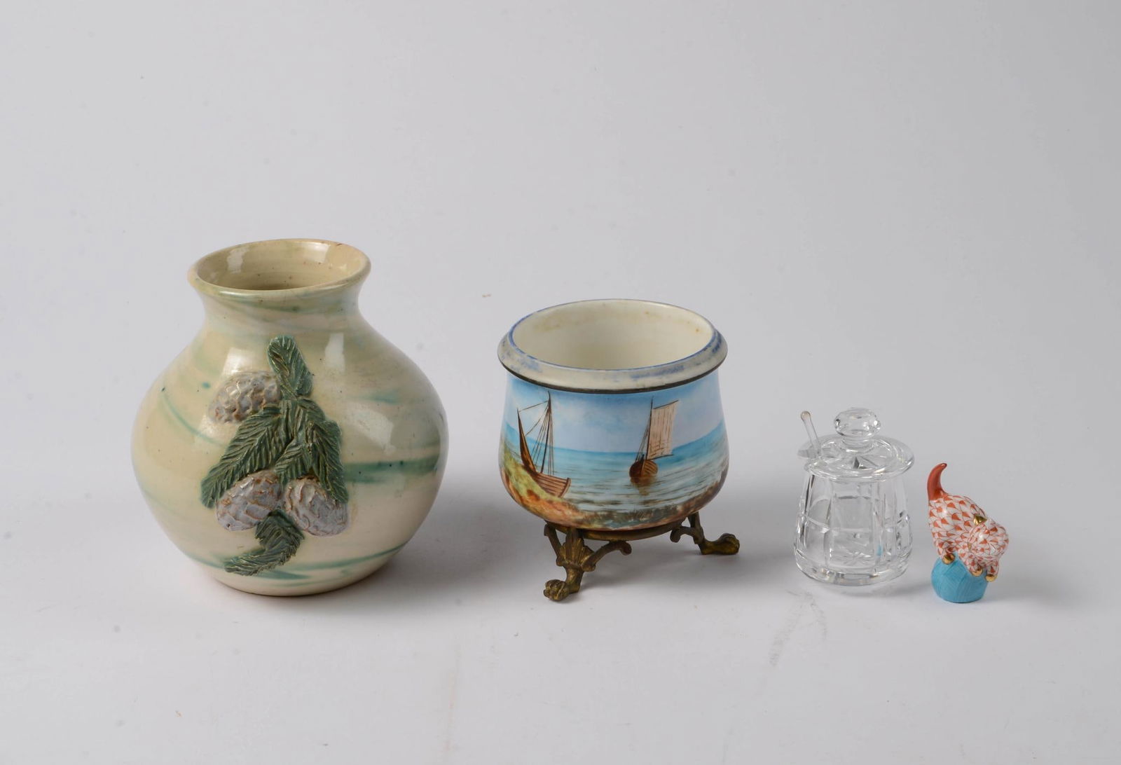 Two Ceramic Pieces. (1 of 7)