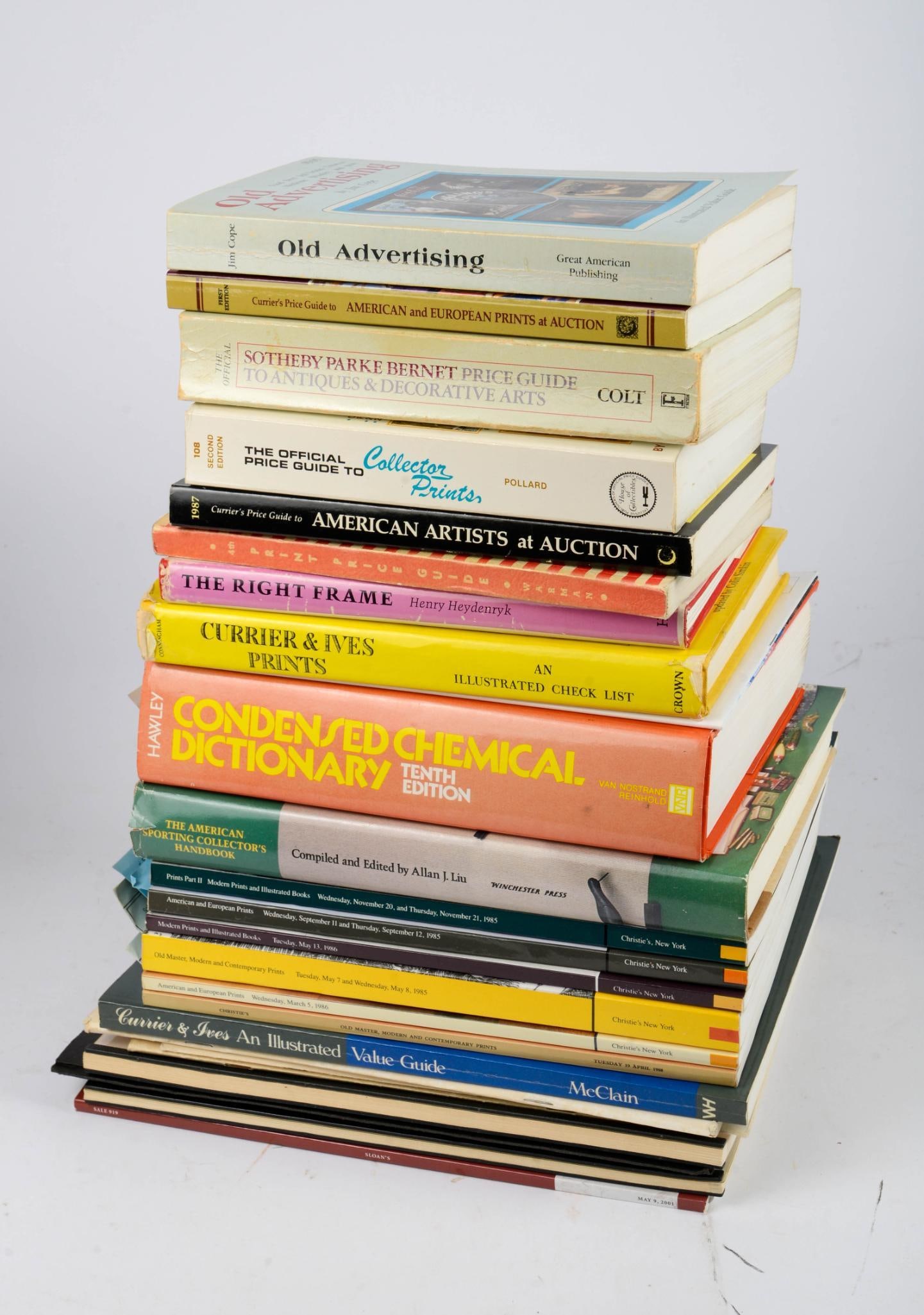 Art & Antique Reference Books and Auction Catalogs. (1 of 4)