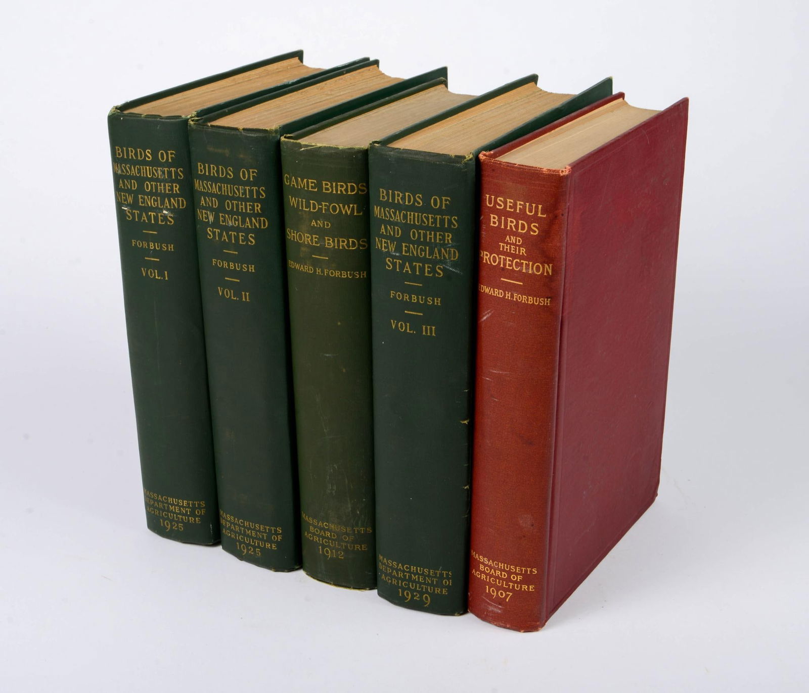 Five Antique Books on Birds. (1 of 4)