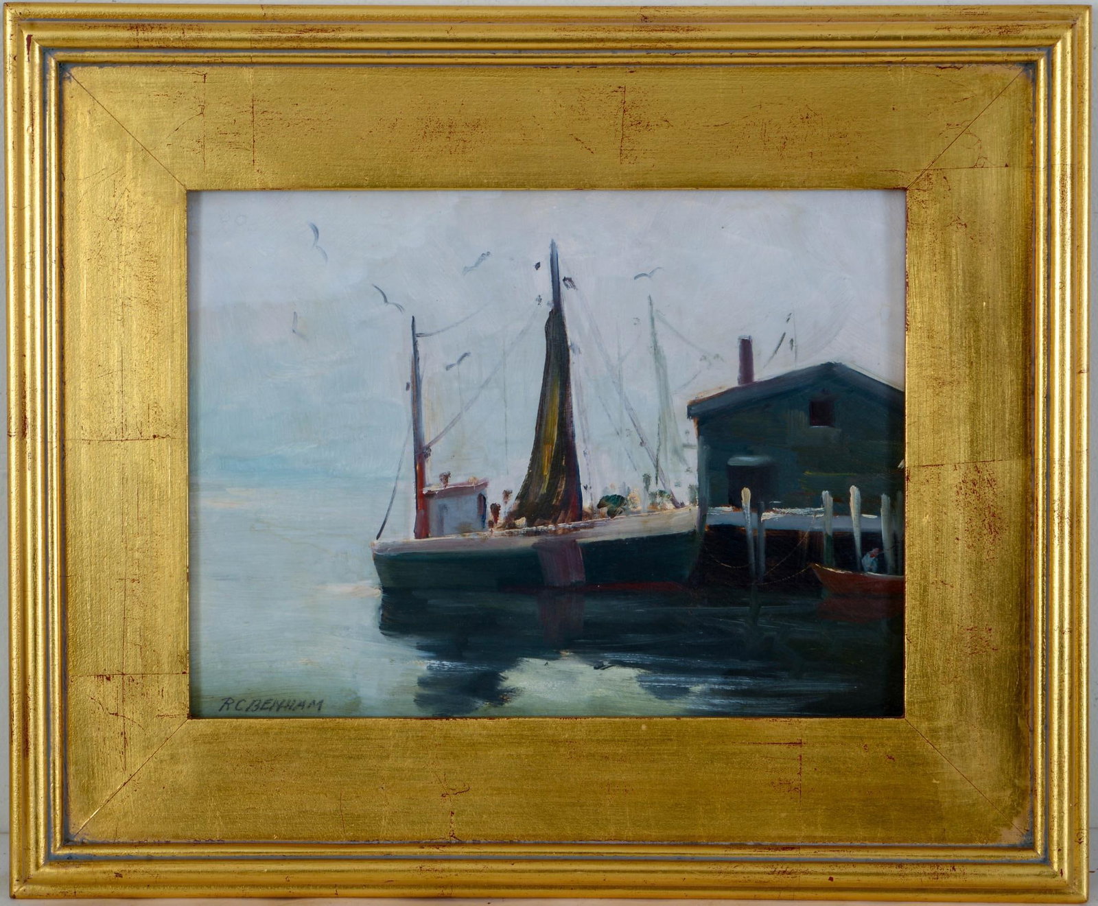 RC BENHAM PAINTING. (1 of 3)