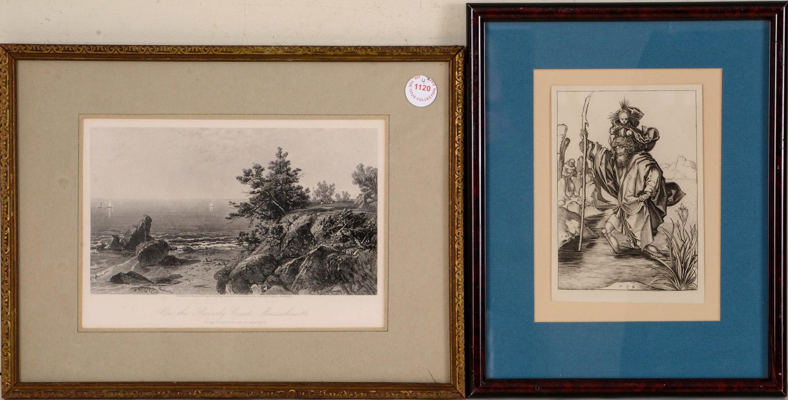 TWO 19TH CENTURY ENGRAVINGS. (1 of 1)