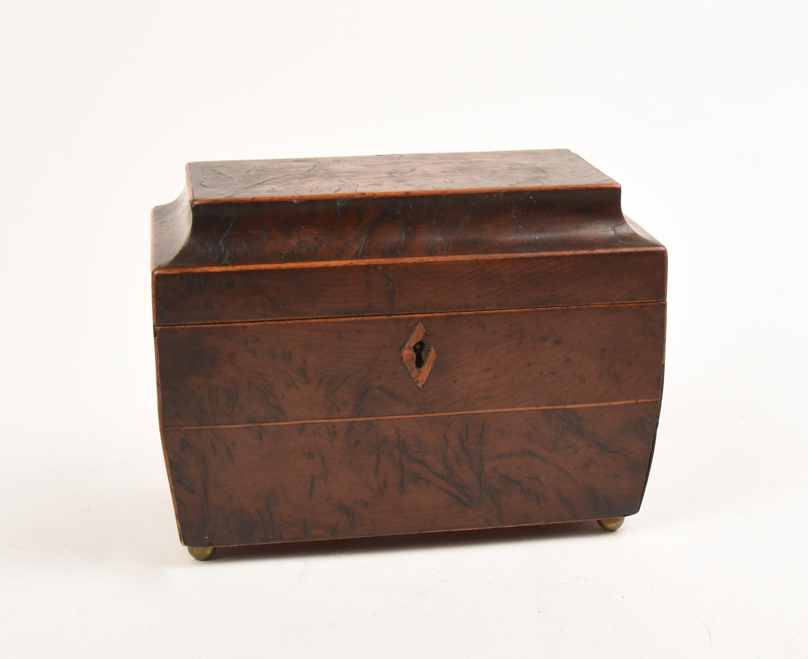 SARCOPHAGUS FROM WALNUT TEA CADDY (1 of 8)
