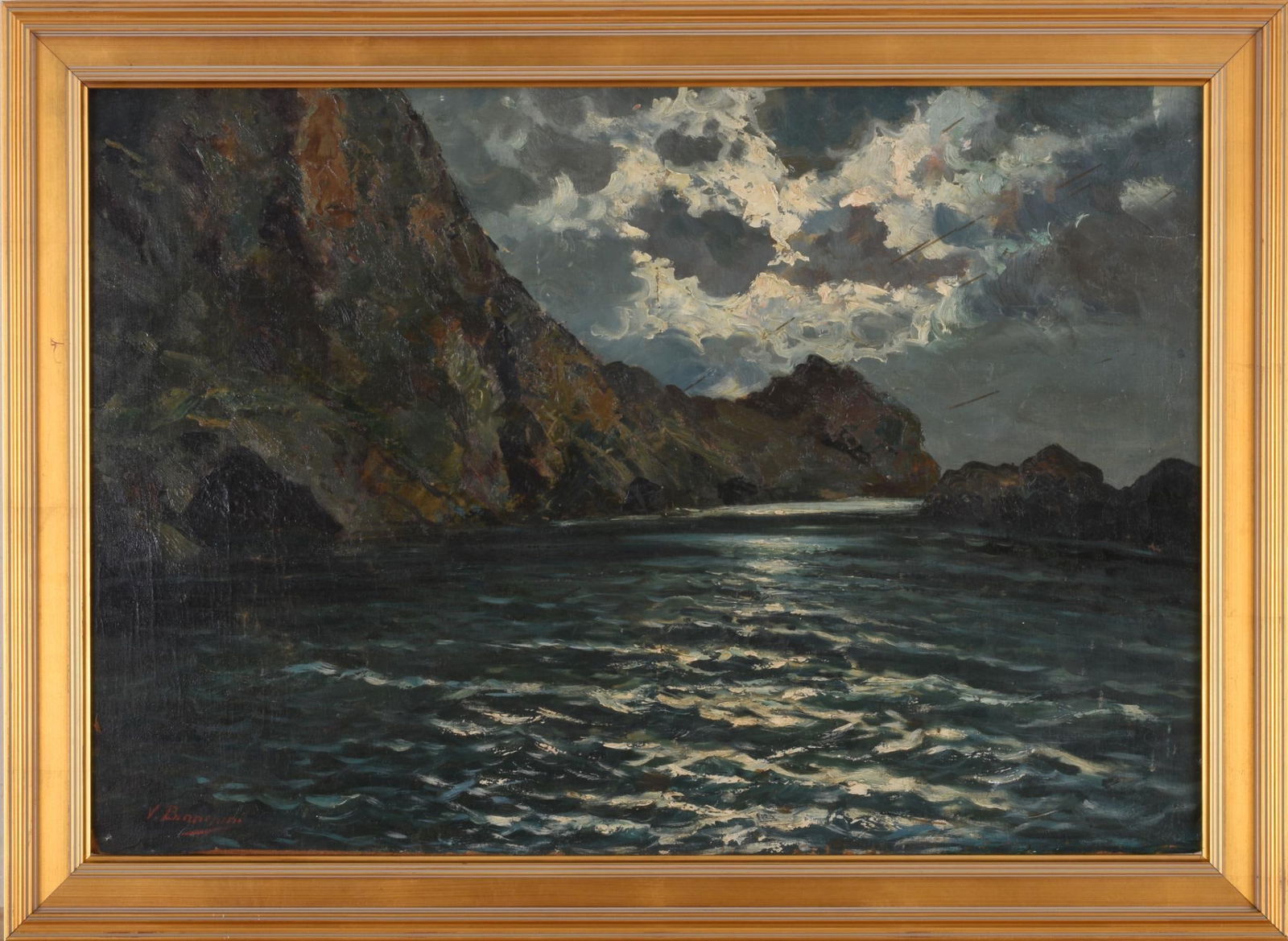 V. BIANCHINI PAINTING. (1 of 4)