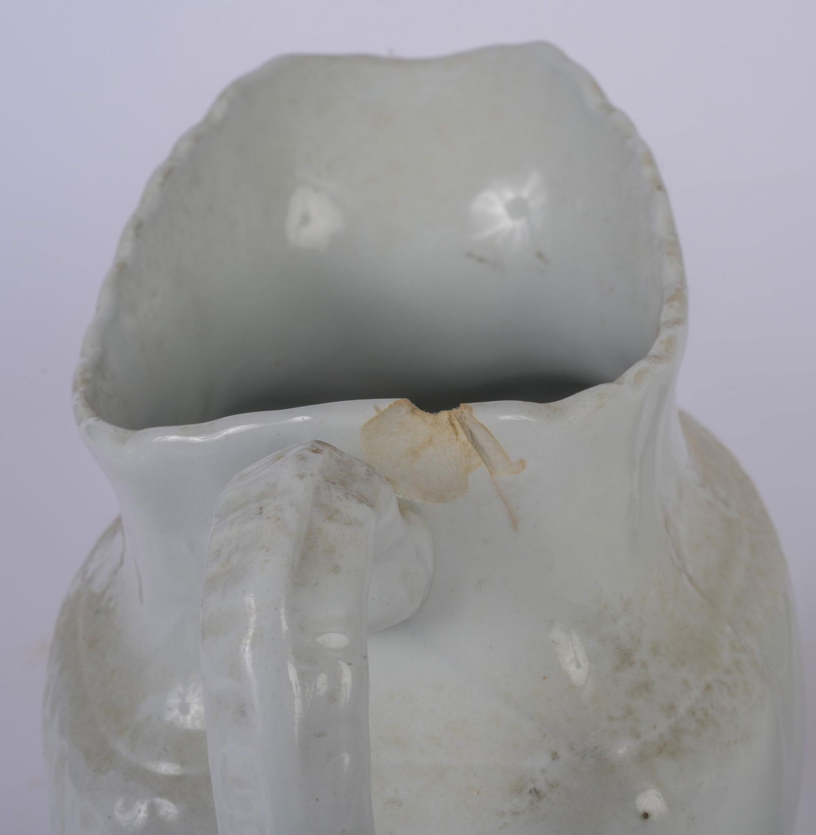 Two Ironstone Pitchers with Ironstone Covered Jar (1 of 6)