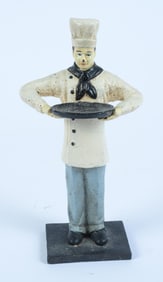 CAST IRON CHEF FIGURE