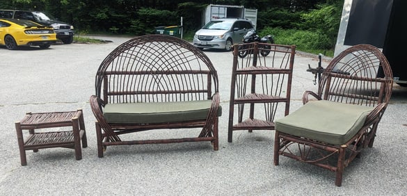 FOUR PIECE ADIRONDACK TWIG SET