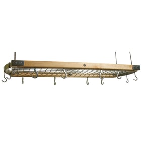 JK ADAMS MAPLE CEILING POT RACK