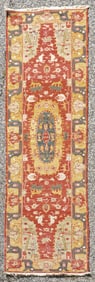 1950'S TURKISH KILIM RUNNER.