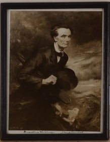 ABRAHAM LINCOLN, 'FACING THE WINDS'