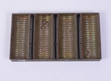 TIN FOUR LOAF BREAD PAN