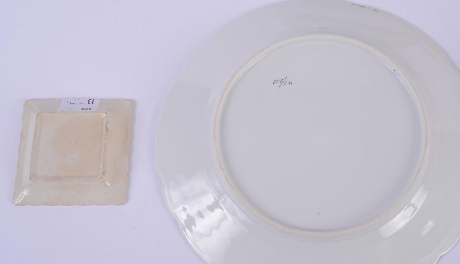 4 PINK HANDMADE POTTERY DINNER PLATES BY KARI WOOLSEY (1 of 8)