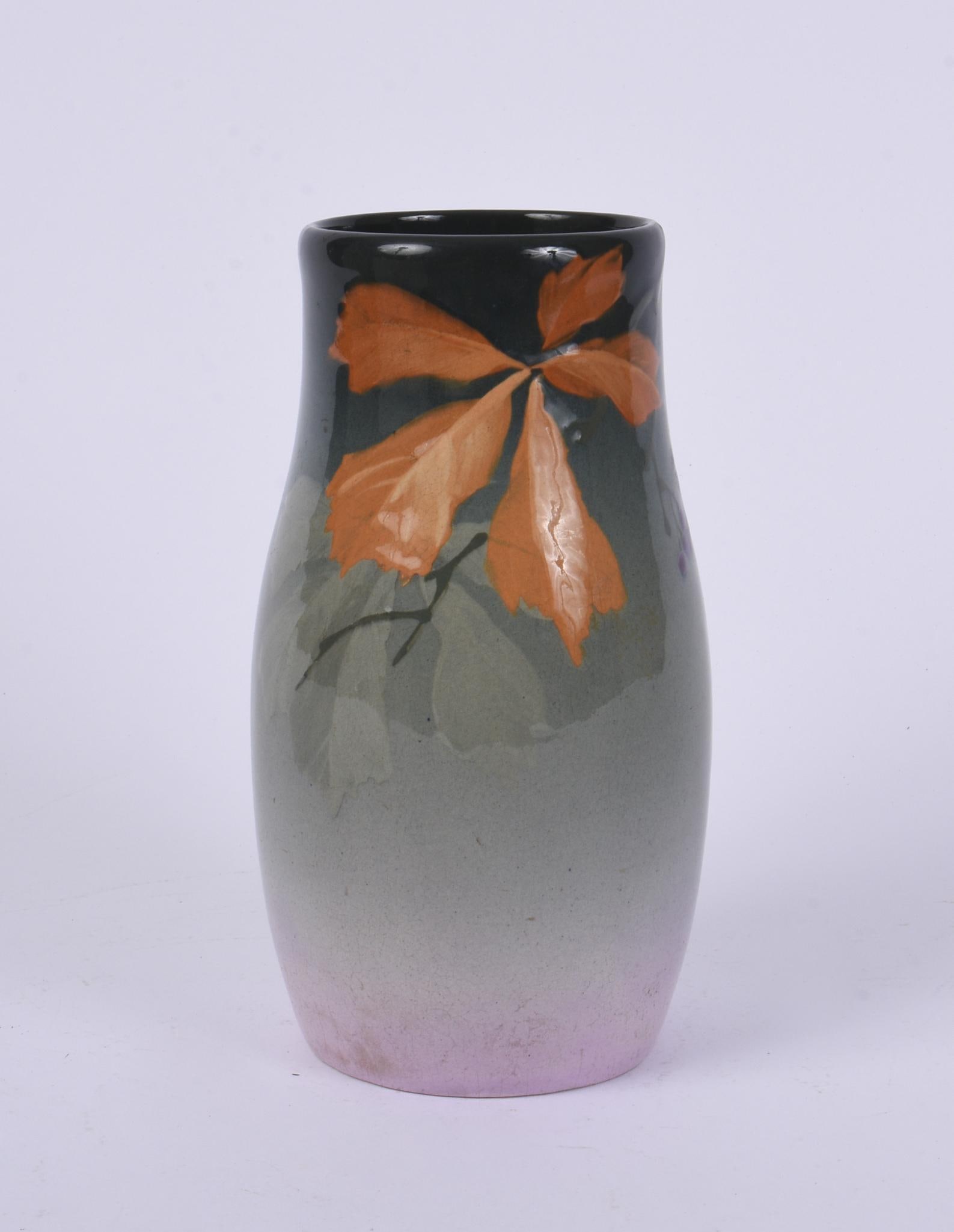 OWENS POTTERY VASE. (1 of 6)