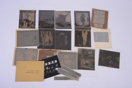 COLLECTION OF KENNEDY AND LADY BIRD JOHNSON FILM NEGATIVES.