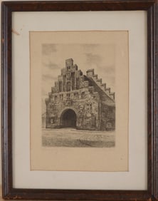 ENGRAVING OF NORDERTUR GATE.