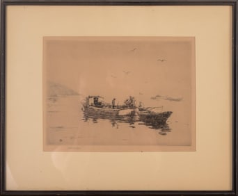 Sears Gallagher Etching.