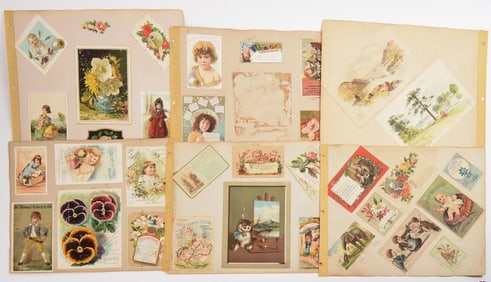 Late 19th/Early 20th Century Scrapbook.