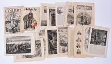 Harper's Weekly Prints and Liberty and Collier's Magazines