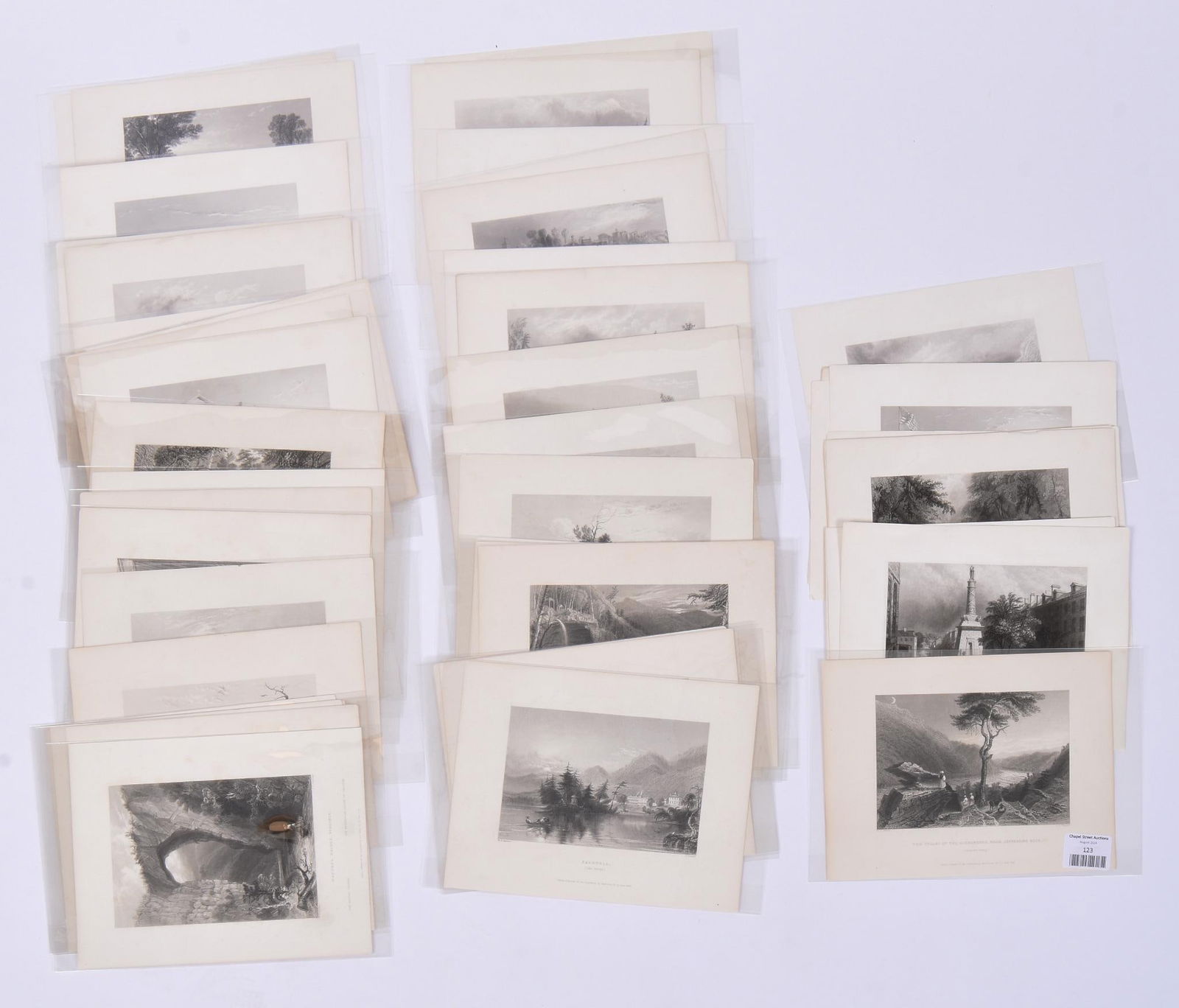 Large Group of Steel Engravings by William H. Bartlett (1 of 2)