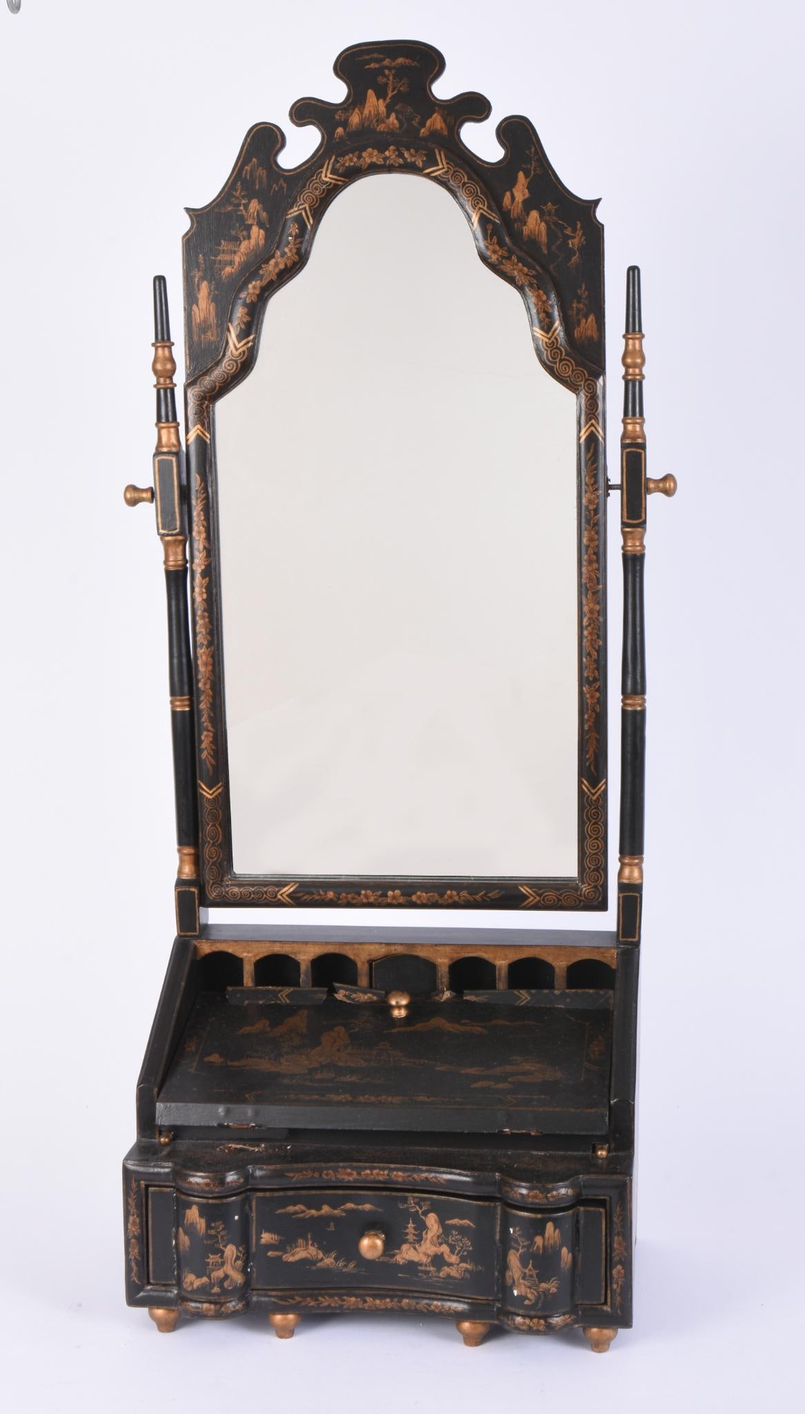 Chinoiserie Dressing Table Mirror (1 of 11)
