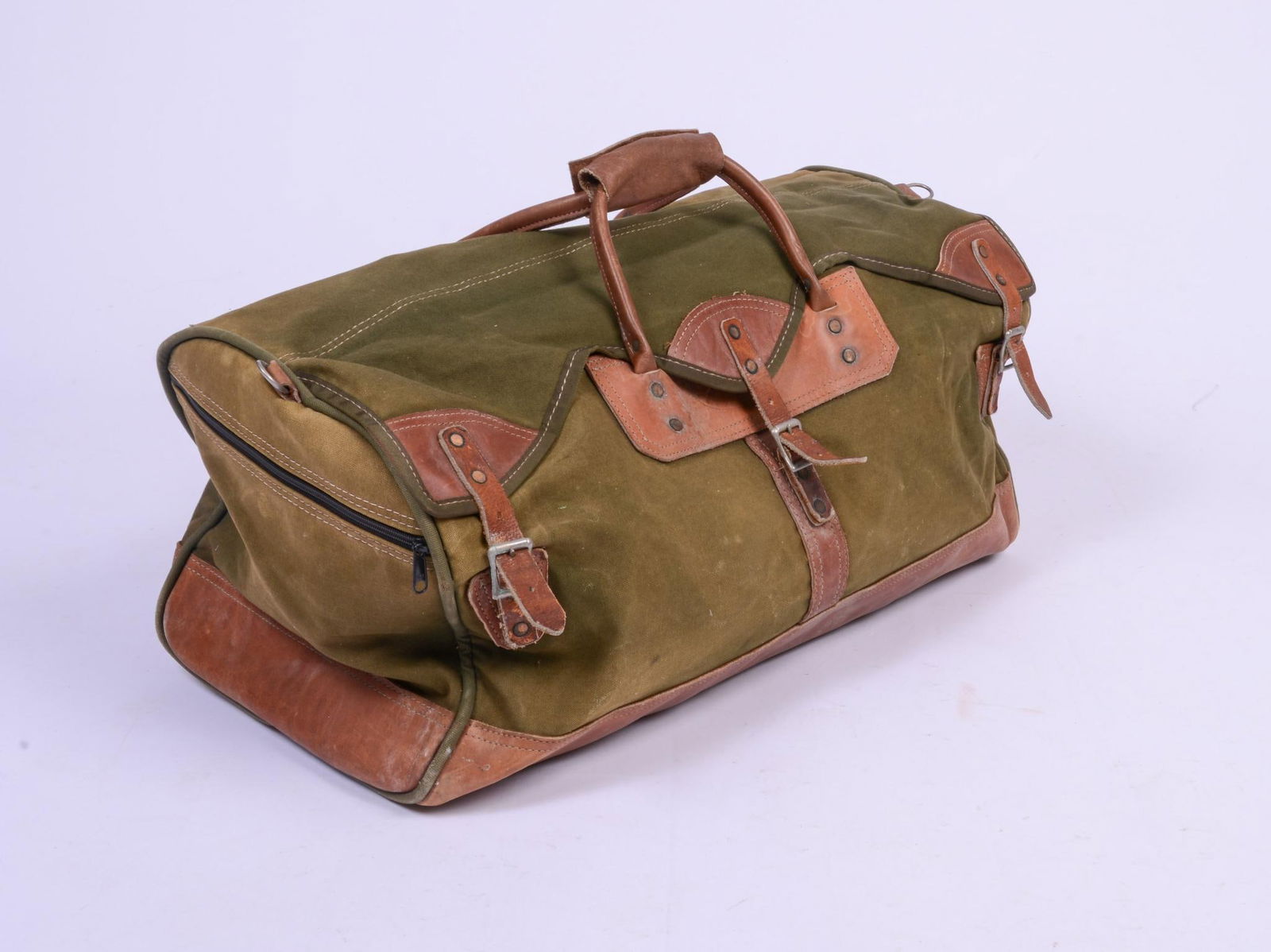 The Orvis Company Medium Canvas and Leather Duffle Bag (1 of 7)