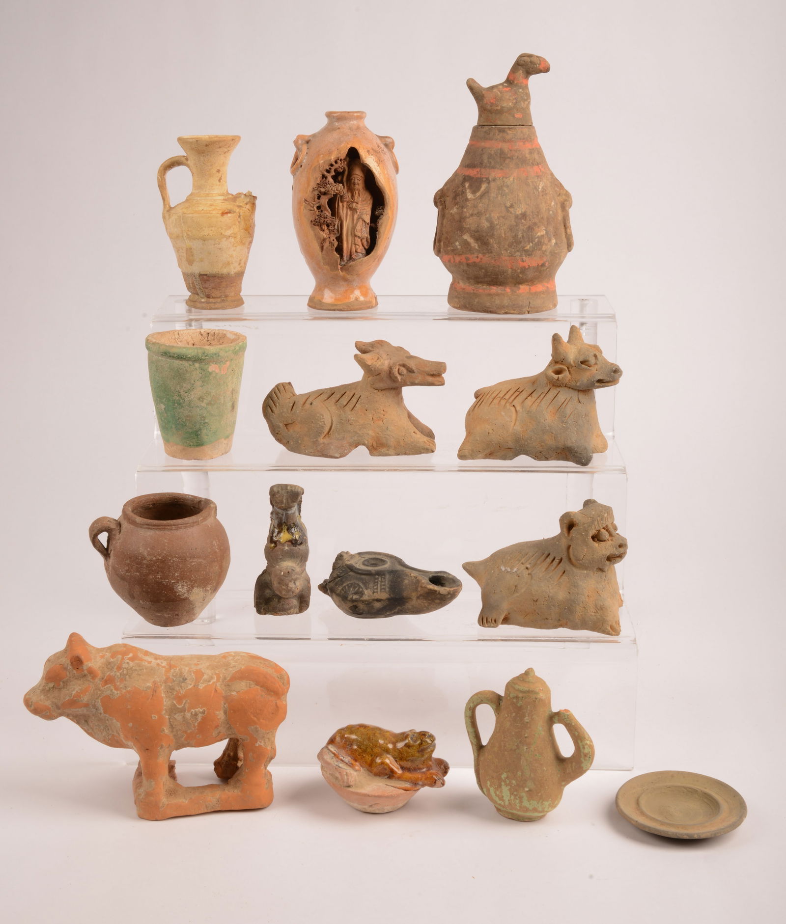 Collection of Pre-Columbian Style Artifacts. (1 of 6)