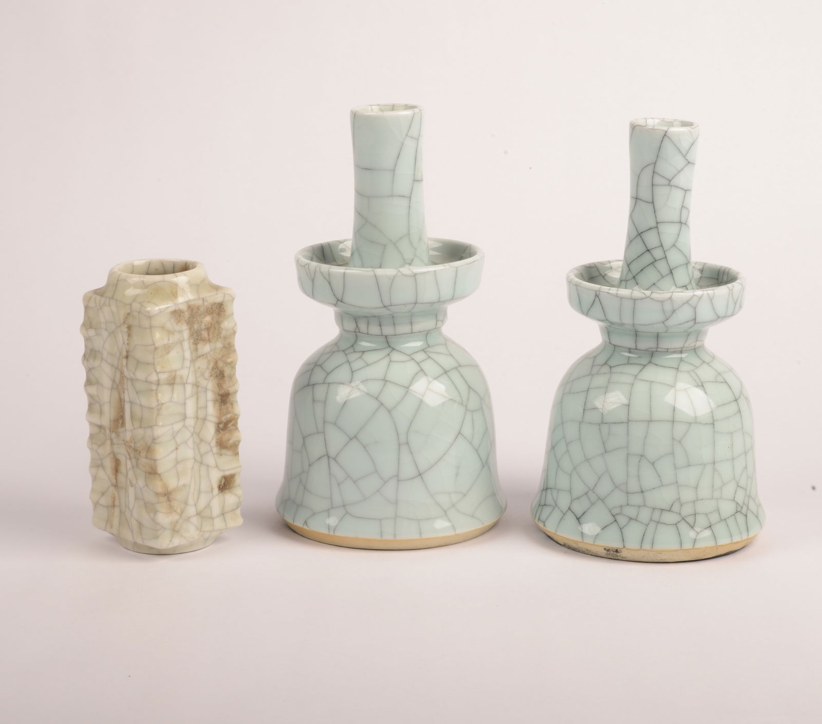 Three Craquelure Table Items (1 of 3)