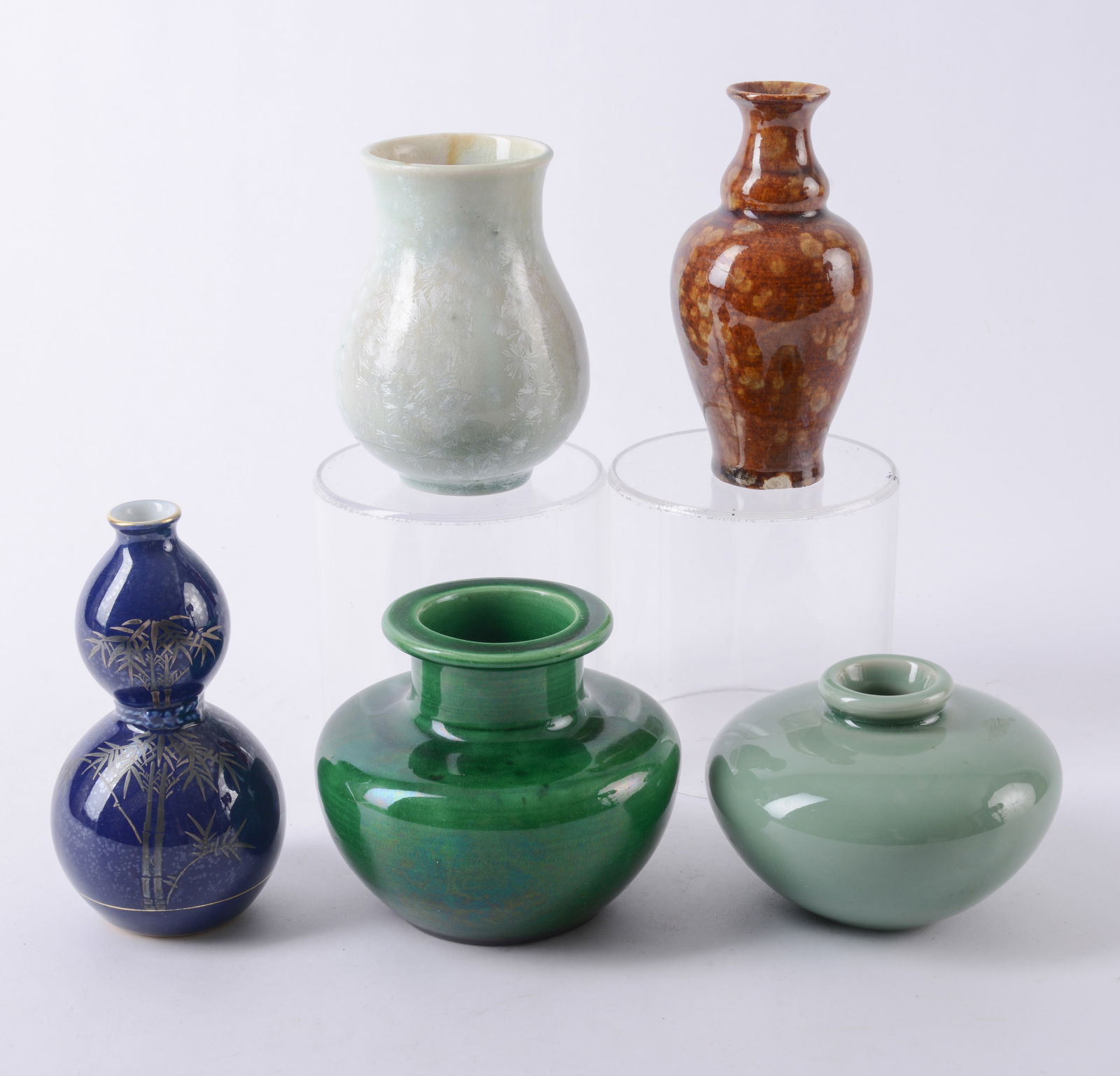 Group of  Five Small Vases (1 of 4)