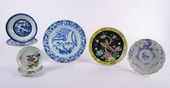 Seven Asian Decorative Plates (1 of 6)