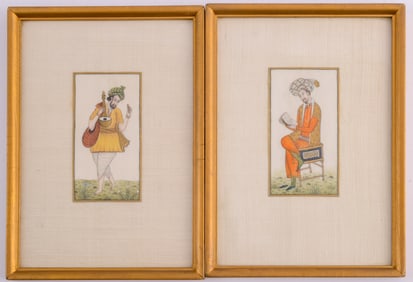 Pair of Indian Illustrations.