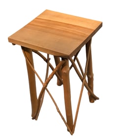 Eve Abreu Main Rustic Side Table