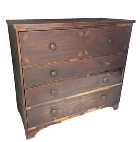 Inlaid Bachelors Desk.