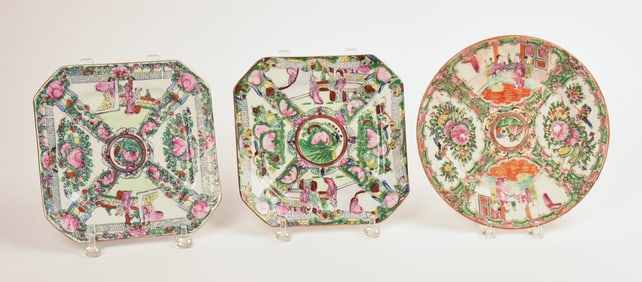 Chinese Rose Medallion Plate
