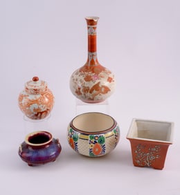 Group of Chinese Table Items