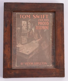 Tom Swift and His Photo Telephone Framed Book Cover.