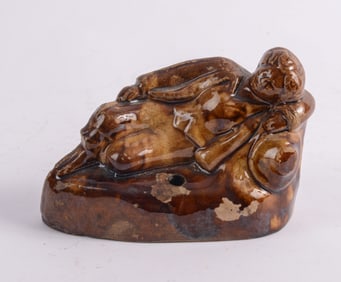 Bennington Pottery Pen Stand.