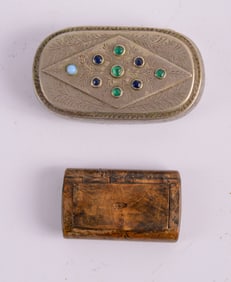 Two Pill Boxes.