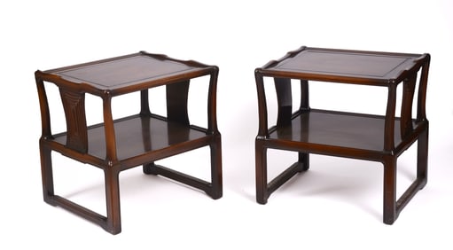Pair of Mahogany Side Tables.
