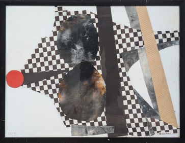 Leone McNeil. Checkered Collage